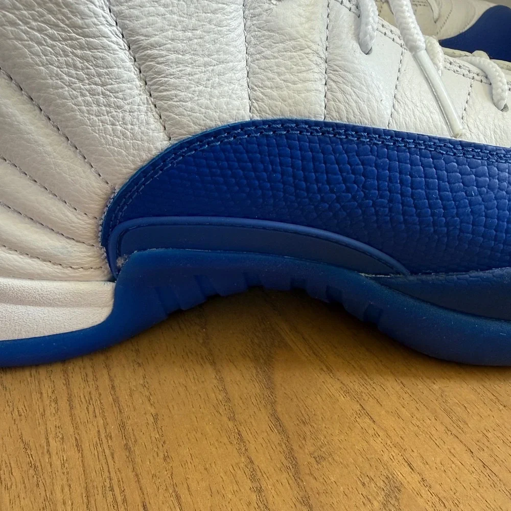 Nike Air Jordan 12 Retro Blueberry CT8013-140 Men's Size 15 White Game Royal